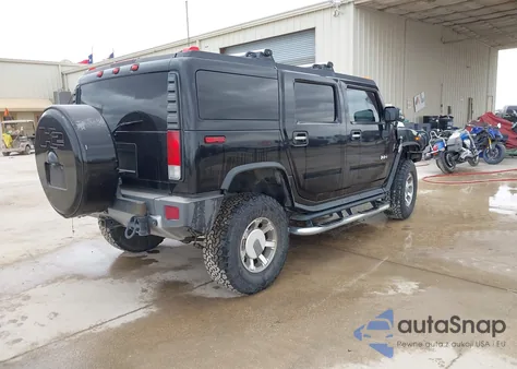 2008 Hummer H2 Suv z USA, uszkodzony, nr VIN 5GRGN23888H105636